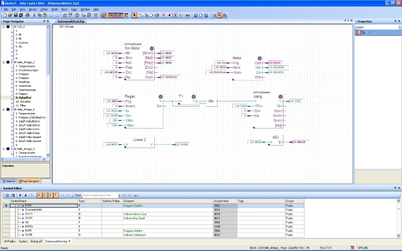 Automates SAIA - Programmation de base