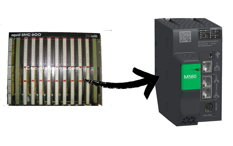 de SMCXX à M580 ... Procédures et pistes de travail